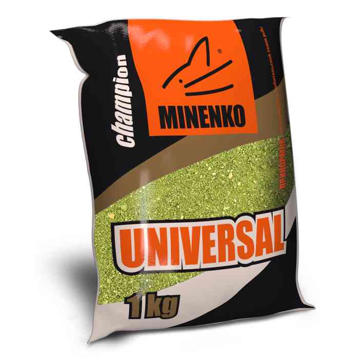 Купить Купить Прикормка MINENKO Universal Зелёная
