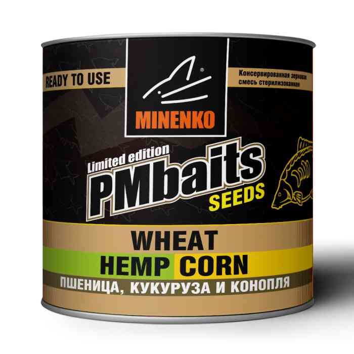 Купить Купить Зерновая смесь MINENKO WHEAT CORN HEMP (430мл)