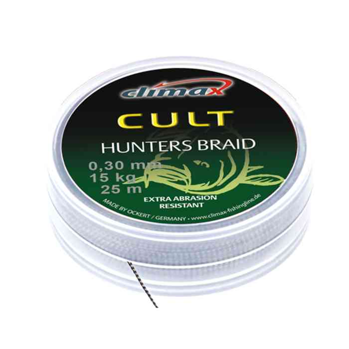 Купить Купить Поводковый материал CULT Hunter's Braid (silt) 30 lbs