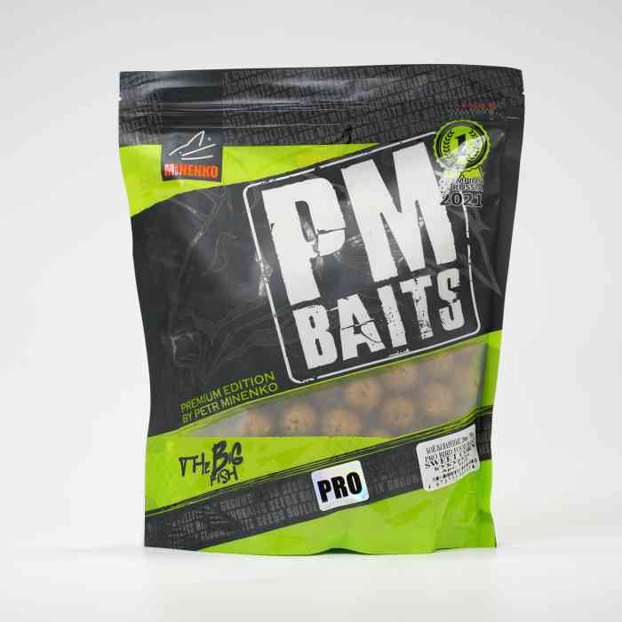 Бойлы варёные MINENKO (Кукуруза) PRO BIRD FOOD SWEETCORN 20мм (Zip-lock)