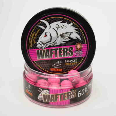 Бойлы нейтральной плавучести SQUID &amp; OCTOPUS (КАЛЬМАР И ОСЬМИНОГ) WAFTERS PRO FLUO 15мм