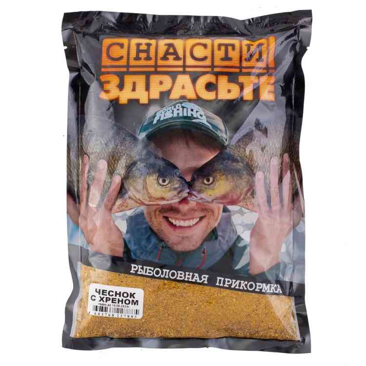 Прикормка«СНАСТИЗДРАСЬТЕ!»Чесноксхреном