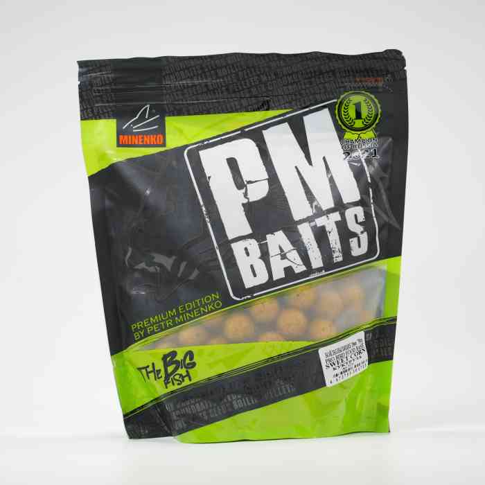 Бойлы пылящие MINENKO (Кукуруза) PRO BIRD FOOD SWEETCORN 20мм (Zip-lock)
