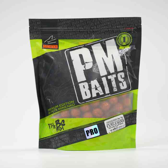 Бойлы пылящие MINENKO (Мандарин) PRO BIRD FOOD TANGERINE 20мм (Zip-lock)