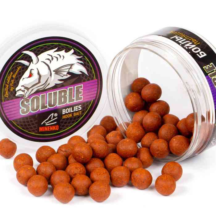 Насадочные бойлы MINENKO ORANGE FRUITS 14мм (пылящие)