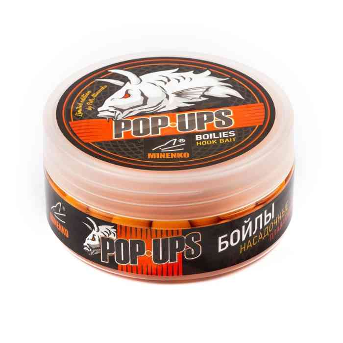 Бойлы плавающие MINENKO TUTTI-FRUTTI (Fluo) Pop-Up 14мм