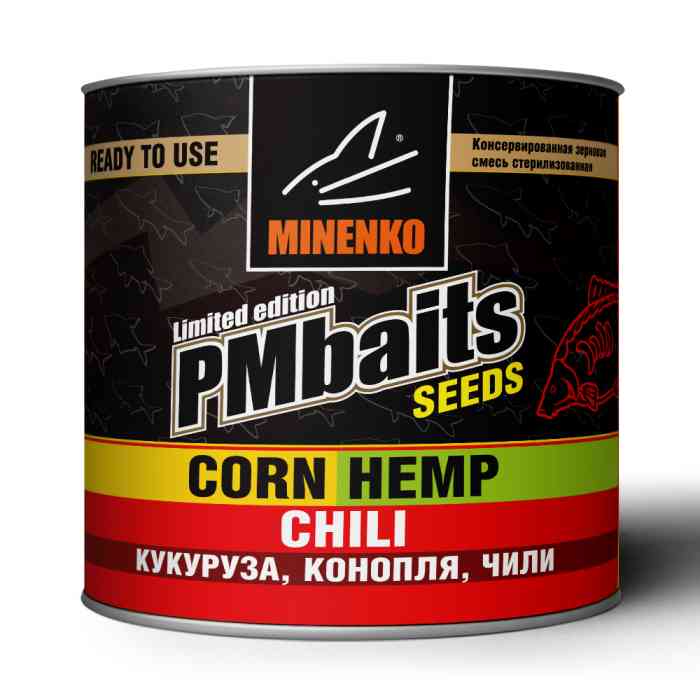 Купить Купить Зерновая смесь MINENKO CORN HEMP CHILI (430мл)