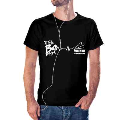 Футболка MINENKO «The Big Fish» (M) чёрная