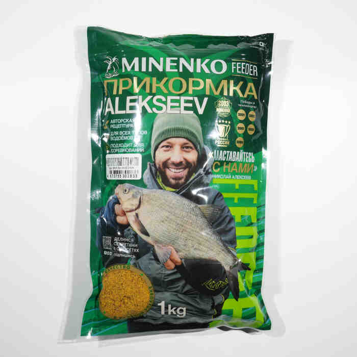 Прикормка  рыболовная FEEDER ALEKSEEV «Кукурузный Тутти Фрутти»