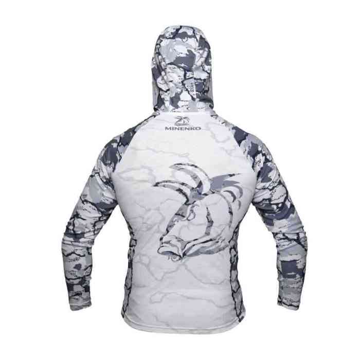 Джерси с капюшоном Graphitе white camo именная XXL (60-62)