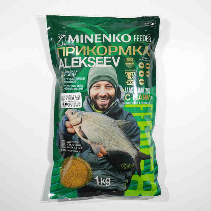 Прикормка  рыболовная FEEDER ALEKSEEV «Крупная рыба»