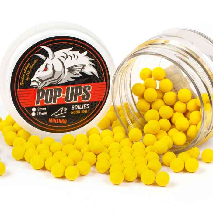 Бойлы плавающие MINENKO BANANAS Pop-Up 8мм