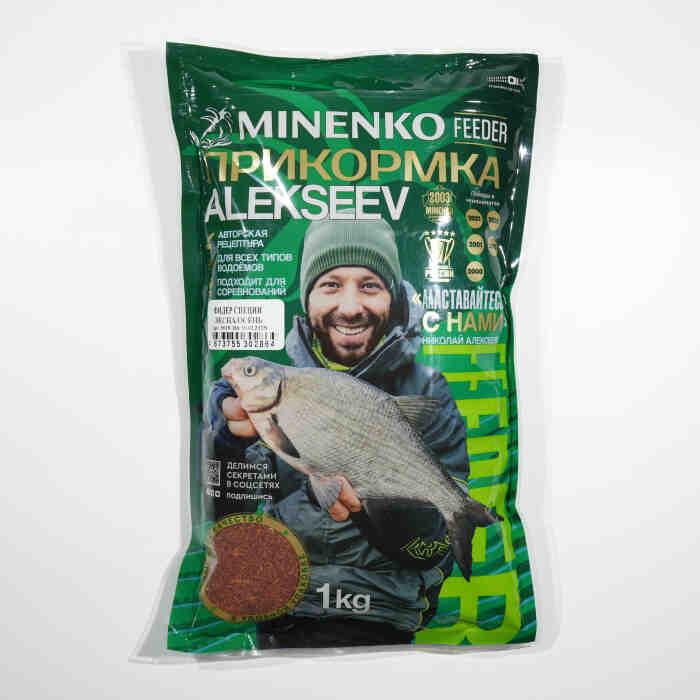 Прикормка  рыболовная FEEDER ALEKSEEV «Специи холодная вода»