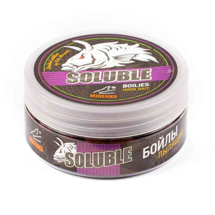 Насадочные бойлы MINENKO STRAWBERRY 14мм (пылящие)