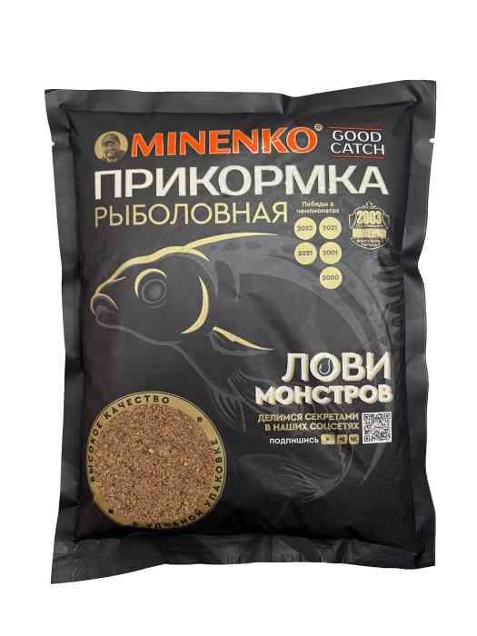 Прикормка MINENKO Good Catch Чеснок