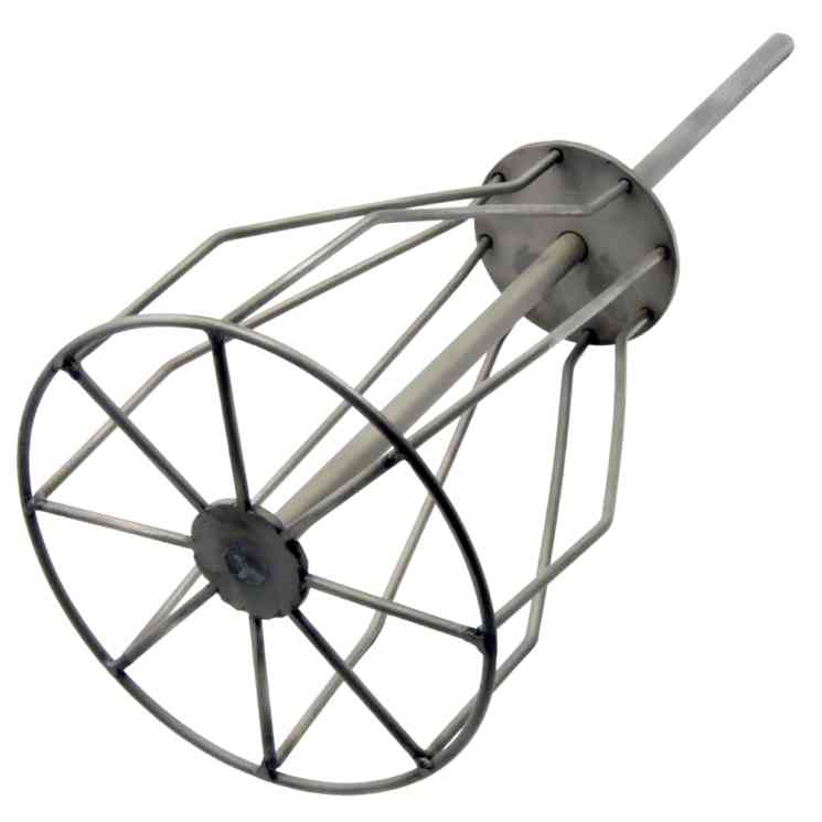 Венчик для замешивания прикормки (большой с кольцом) спиральный купить ...