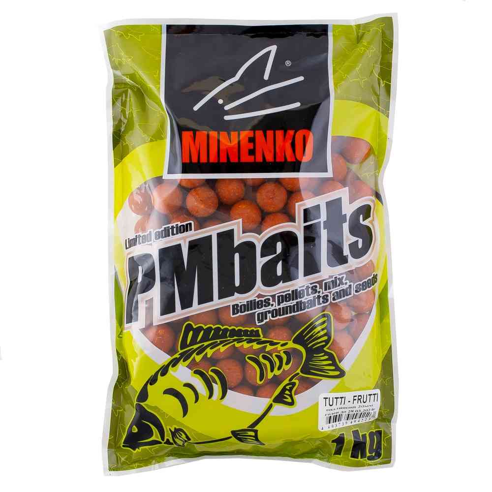 Бойлы пылящие MINENKO Tutti - Frutti 20мм (1кг) купить в рыболовном ...