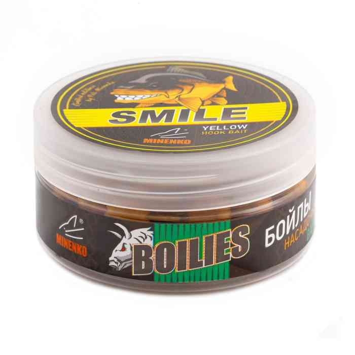 Насадочные бойлы MINENKO MUSSEL (SMILE) 14мм (варёные)