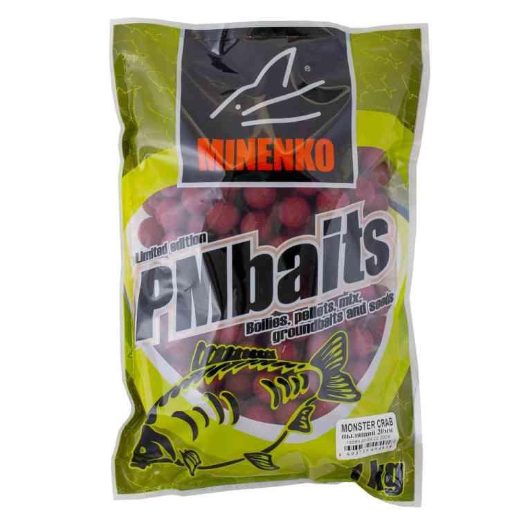 Бойлы пылящие MINENKO Krill 24мм (1кг) - интернет-магазин «MINENKO»