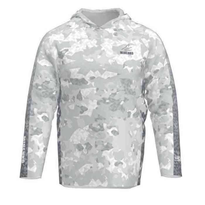Джерси MINENKO Gray 23 ExCool с капюшоном именная XL (56-58)