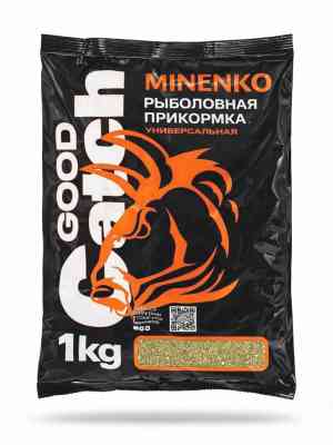 Прикормка MINENKO Good Catch (1 кг) Толстолобик / Амур