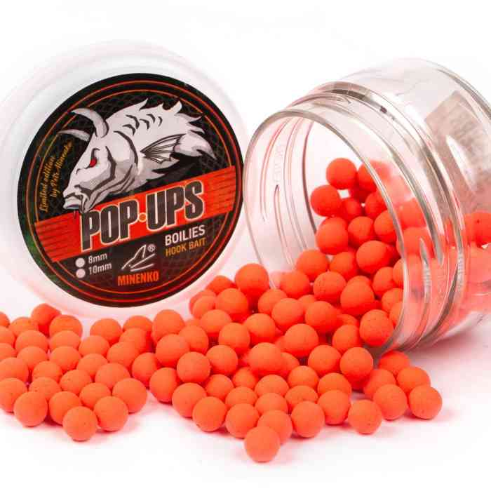 Бойлы плавающие MINENKO RED SPICE Pop-Up 8мм