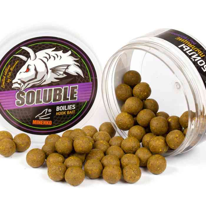 Насадочные бойлы MINENKO PINEAPPLE & KRILL 14мм (пылящие)