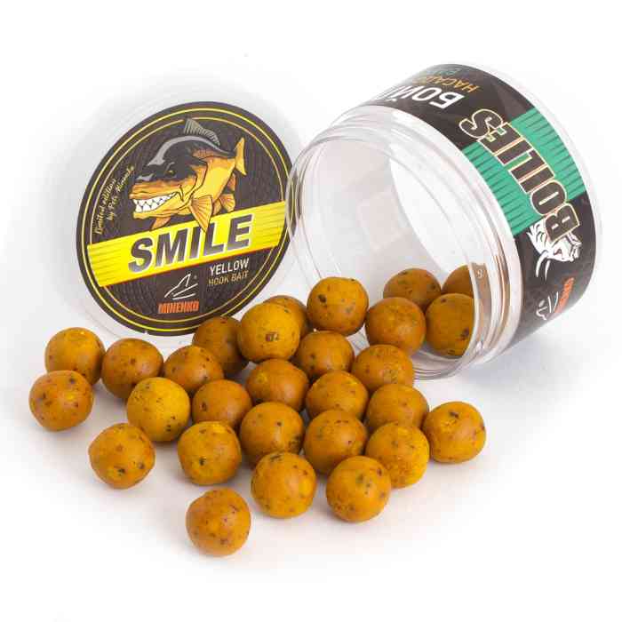 Насадочные бойлы MINENKO SOURCE (SMILE) 20мм (варёные)