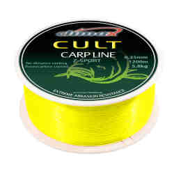 Леска Climax CULT Carp Line Z-Sport fluo-yellow 0.22мм