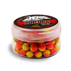 Бойлы плавающие MINENKO PINEAPPLE & STRAWBERRY Pop-Up (double color) 10мм