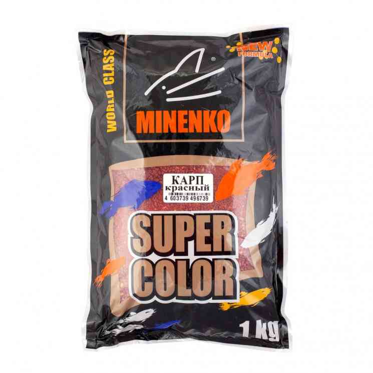 Купить Прикормка MINENKO Super Color Карп Красный