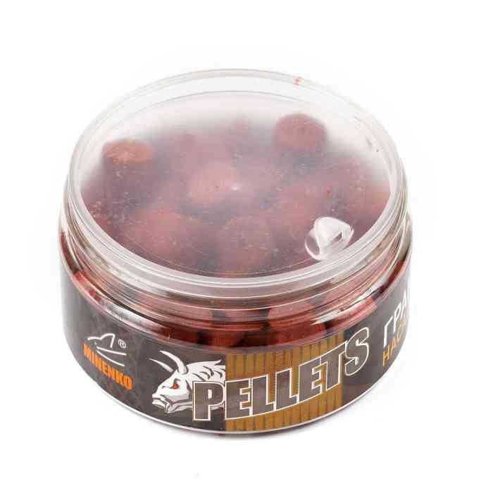 Насадочный пеллетс MINENKO RED HALIBUT garlic (14мм)